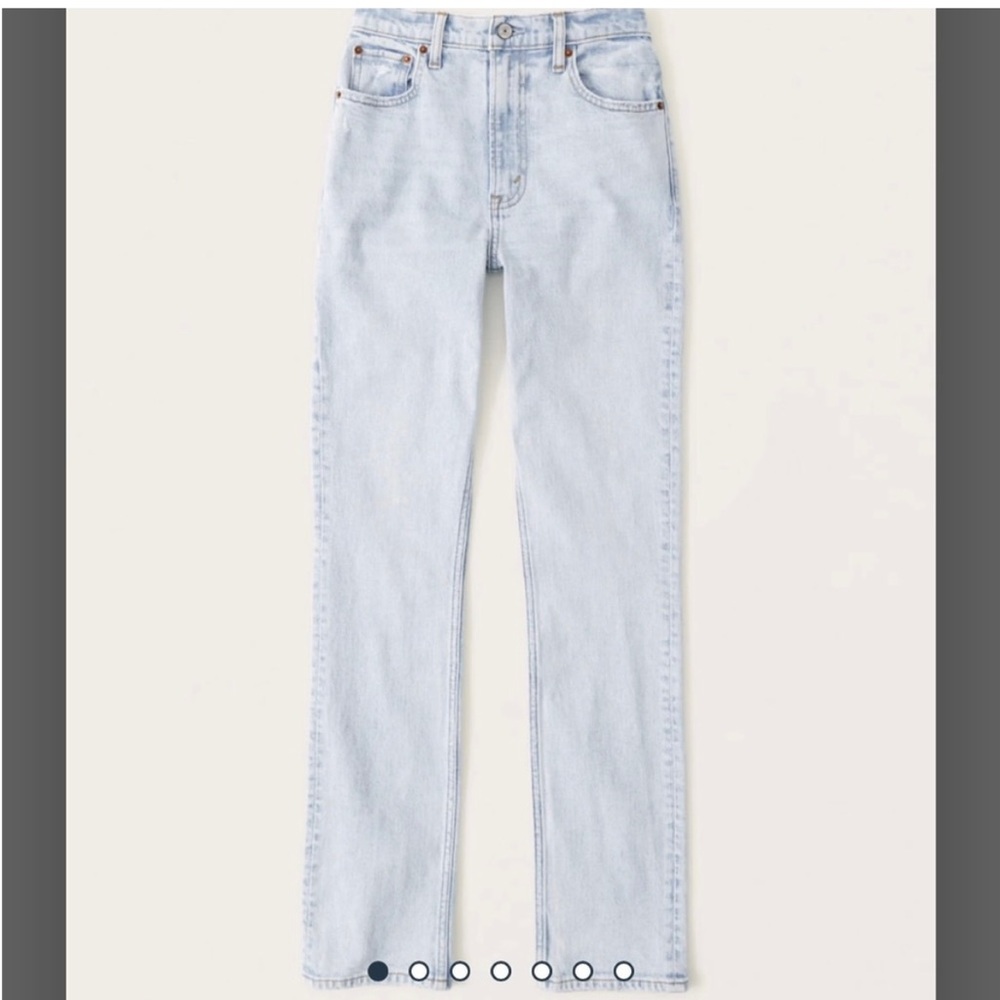 Abercrombie & Fitch High Rise Jeans
